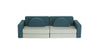 ARKi designer play couch two tone denim grey